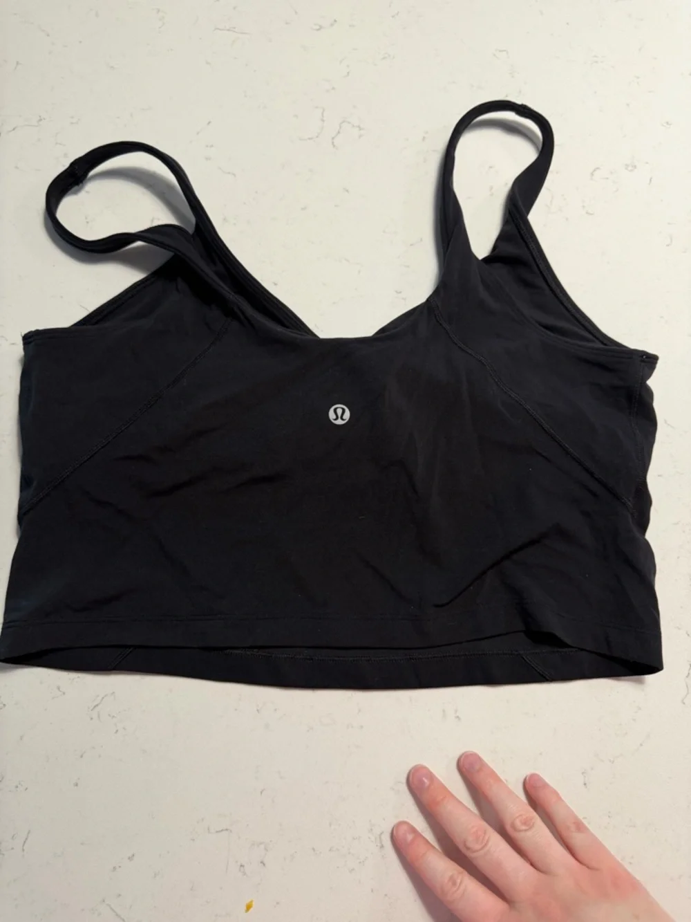 Lululemon Align Black Cropped Tank - Picture 2 of 3